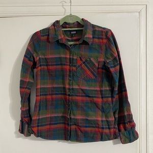 Patagonia Women’s Plaid Flannel Size 0